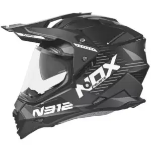 Casque Nox N312 Extend Noir & Blanc